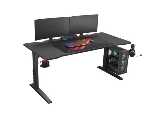 Genesis  |  Modular Gaming Desk  |  Holm 160 RGB  |  Anthracite Black