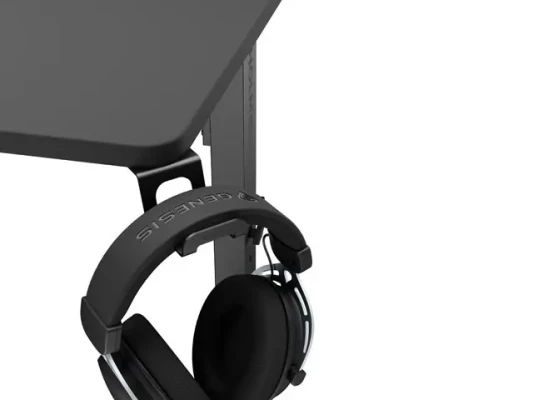 Genesis  |  Modular Gaming Desk  |  Holm 160 RGB  |  Anthracite Black