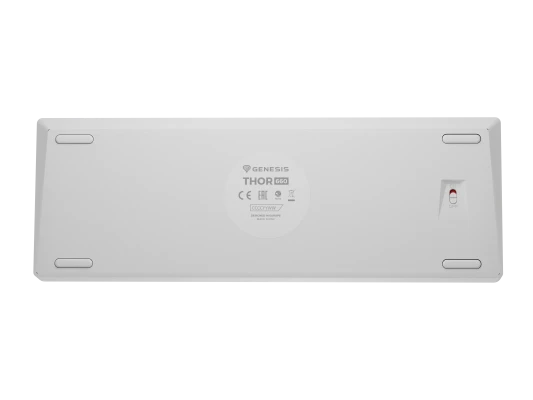Genesis THOR 660 G2  |  Gaming keyboard  |  Wireless / Wired  |  US  |  White  |  2.4 GHz, Bluetooth, USB  |  Linear