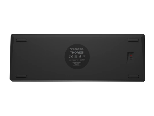 Genesis  |  THOR 660 G2  |  Gaming keyboard  |  Wireless / Wired  |  US  |  Black  |  2.4 GHz, Bluetooth, USB  |  Tactile