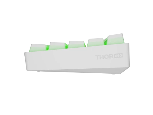Genesis  |  THOR 660 G2  |  Gaming keyboard  |  Wireless / Wired  |  US  |  White  |  2.4 GHz, Bluetooth, USB  |  Tactile