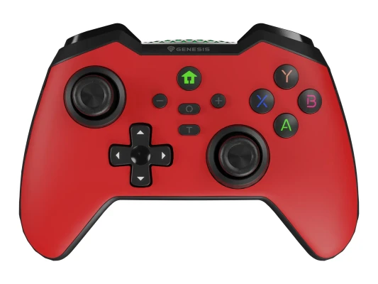 Genesis Gaming Gamepad  |  Mangan 400  |  Red  |  Wireless