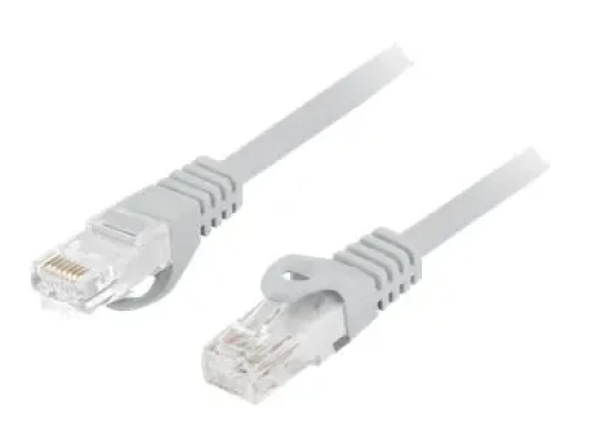 Lanberg  |  Patchcord Cat.6 UTP LSZH CU  |  PCU6-10CU-0200-S  |  2 m  |  Grey
