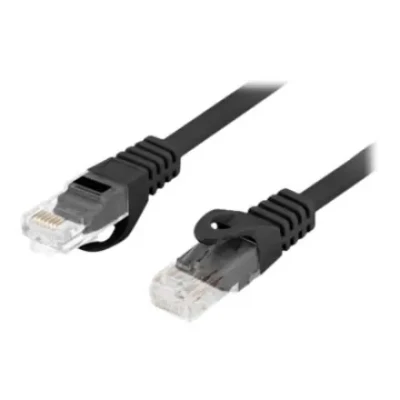 Lanberg  |  Patch cable - CAT 6  |  RJ-45 - male  |  RJ-45 - male  |  RJ-45  |  Black
