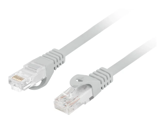 Lanberg  |  Patchcord Cat.6 UTP LSZH CU  |  PCU6-10CU-0300-S  |  3 m  |  Gray