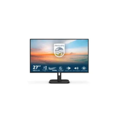 Philips  |  27E1N1200A / 00  |  27 "  |  IPS  |  FHD  |  16:9  |  120 Hz  |  4 ms  |  1920 x 1080 pikseļi  |  300 cd / m²  |  HDMI portu skaits 1  |  Melna