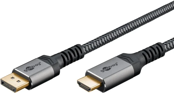 Goobay DisplayPort to HDMI Cable  |  65270  |  3 m
