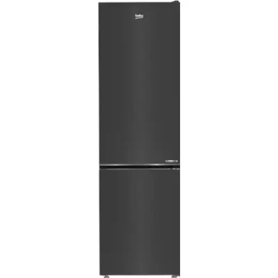 BEKO Refrigerator  |  B5RCNA405HXBR1  |  Energy efficiency class D  |  Free standing  |  Combi  |  Height 203.5 cm  |  No Frost system  |  Fridge net capacity 249 L  |  Freezer net capacity 106 L  |  Display  |  36 dB  |  Black