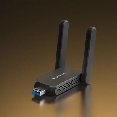 Mercusys AX1800 High-Gain Wireless Dual-Band USB Adapter  |  MA72XH