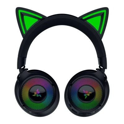 Razer  |  Austiņas  |  Kraken Kitty V3 Pro  |  Jā  |  Bluetooth  |  Ap ausīm  |  Bezvadu