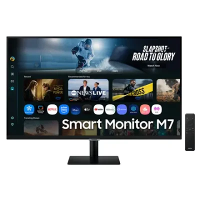 Samsung  |  LS32FM700UUXDU  |  32 "  |  VA  |  16:9  |  60 Hz  |  4 ms  |  3840 x 2160 pikseļi  |  300 cd / m²  |  HDMI ligzdu skaits 2  |  Melns