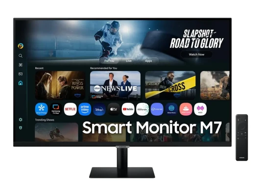 Samsung  |  LS32FM700UUXDU  |  32 "  |  VA  |  16:9  |  60 Hz  |  4 ms  |  3840 x 2160 pikseļi  |  300 cd / m²  |  HDMI ligzdu skaits 2  |  Melns