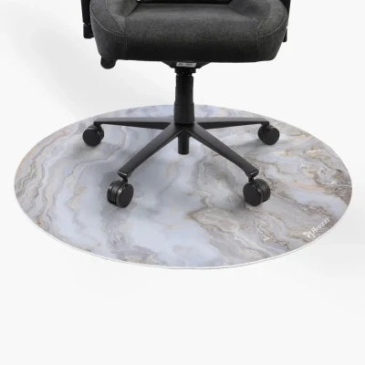 Arozzi Zona Round Floor Pad  |  White Marble