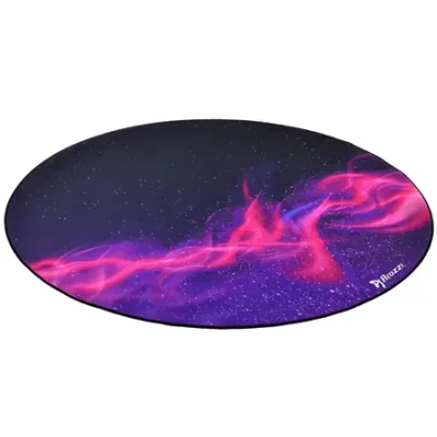 Arozzi Zona Round Floor Pad  |  Purple Galaxy