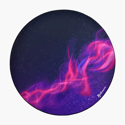 Arozzi Zona Round Floor Pad  |  Purple Galaxy