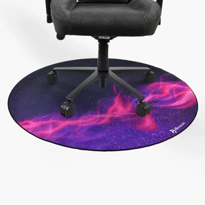 Arozzi Zona Round Floor Pad  |  Purple Galaxy