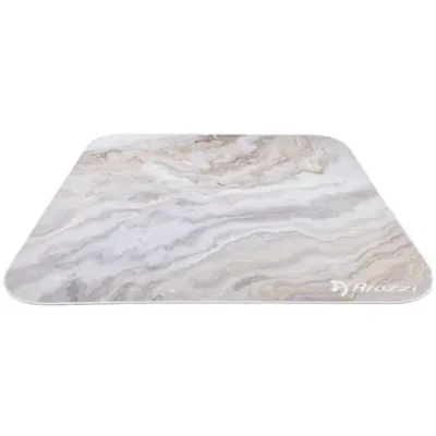 Arozzi Zona Square Floor Pad  |  White Marble