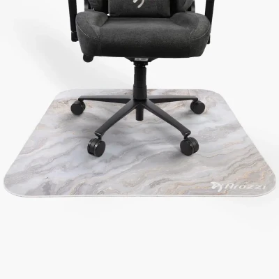 Arozzi Zona Square Floor Pad  |  White Marble