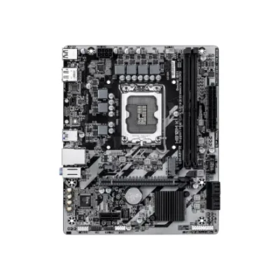 Gigabyte H810M K  |  Processor family Intel  |  Processor socket LGA1851  |  DDR5  |  Supported hard disk drive interfaces M.2, SATA  |  Number of SATA connectors 4