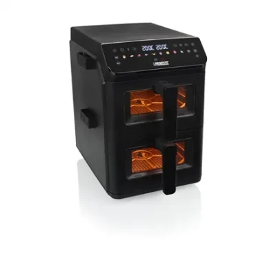 Princess Double Stack Airfryer  |  182490  |  Power 3000 W  |  Capacity 11.2 L  |  Black