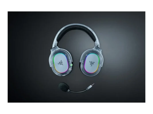 Razer Multi-Platform Spēļu Austiņas  |  Barracuda X Chroma  |  Bluetooth  |  Apsedzošs  |  Mikrofons  |  Bezvadu  |  Phantom White izdevums