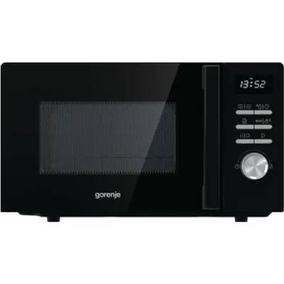 Gorenje mikroviļņu krāsns  |  MO20A4BH  |  Brīvi stāvošs  |  20 L  |  800 W  |  Grils  |  Melna