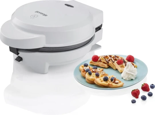 Gorenje  |  Mini Grill  |  WM701W  |  700 W  |  Number of pastry 5  |  Heart shaped  |  White