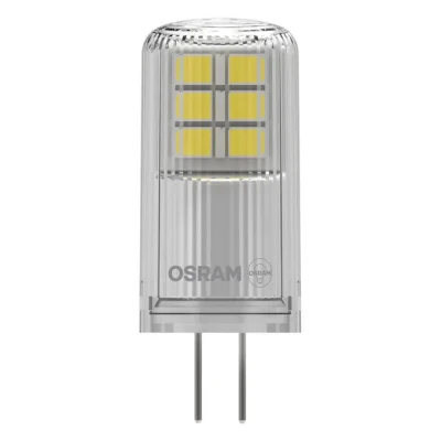 Osram LED PIN 12V Skaidrs 28 Neregulējams  |  G4  |  2.2 W  |  Silti balts