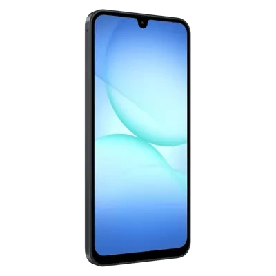 Samsung  |  Galaxy  |  A17  |  Black  |  6.7 "  |  Super AMOLED  |  1080 x 2340 pixels  |  Exynos  |  1330  |  Internal RAM 4 GB  |  128 GB  |  MicroSD  |  Dual SIM  |  3G  |  4G  |  5G  |  Main camera resolution 50 MP  |  Secondary camera resolution 5 MP