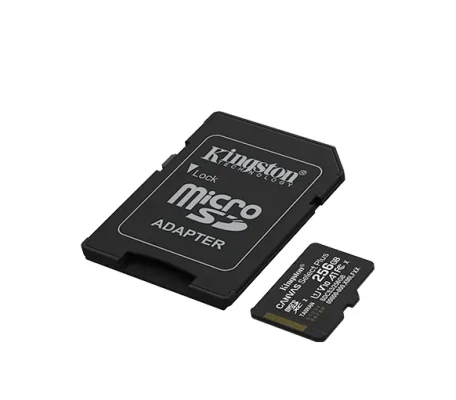 Kingston Canvas Select Plus  |  256 ГБ  |  microSD  |  Класс флэш-памяти Class 10, UHS-I, U1 / U3, видео класс 10 / 30, A1
