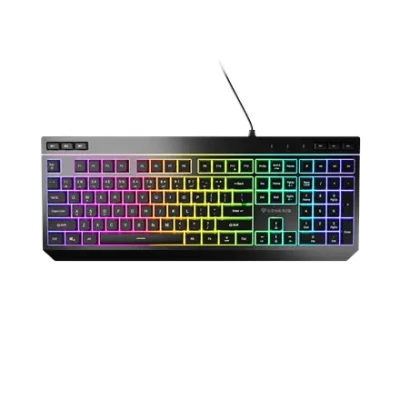 Genesis Rhod 530  |  Мембранная игровая клавиатура  |  Проводная  |  США  |  Черный  |  USB Type-A