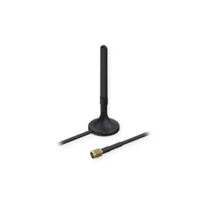 Teltonika 5G Mobile Magnetic SMA Antenna  |  PR1KS536  |  Gain 3.6 dB  |  617-960 / 1400-2690 / 3300-5900 GHz  |  Antenna connector type SMA Male