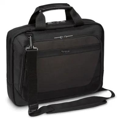 Targus CitySmart Slimline Topload  |  Fits up to size 14 "  |  Laptop Case  |  Black / Grey