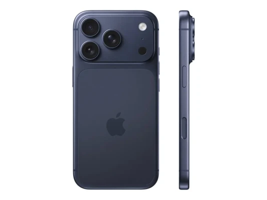 Apple iPhone 17 Pro  |  Deep Blue  |  6.3 "  |  Super Retina XDR display  |  2622 x 1206 pixels  |  A19 Pro  |  Internal RAM 12 GB  |  256 GB  |  Dual SIM  |  5G  |  Main camera resolution 48+48+48 MP  |  Secondary camera resolution 18 MP  |  iOS  |  26