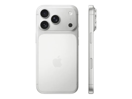 Apple iPhone 17 Pro  |  Silver  |  6.3 "  |  Super Retina XDR display  |  2622 x 1206 pixels  |  A19 Pro  |  Internal RAM 12 GB  |  256 GB  |  Dual SIM  |  5G  |  Main camera resolution 48+48+48 MP  |  Secondary camera resolution 18 MP  |  iOS