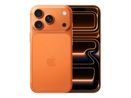Apple iPhone 17 Pro  |  Kosmiski oranžs  |  6.3 "  |  Super Retina XDR displejs  |  2622 x 1206 pikseļi  |  A19 Pro  |  Iekšējā RAM 12 GB  |  256 GB  |  Divas SIM kartes  |  5G  |  Galvenās kameras izšķirtspēja 48+48+48 MP  |  Sekundārās kameras izšķirtsp