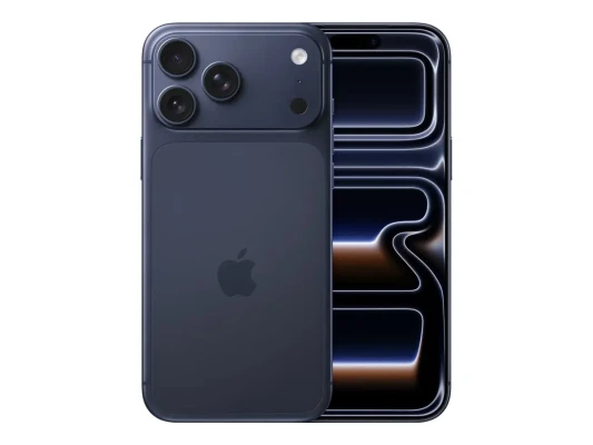 Apple iPhone 17 Pro Max  |  Deep Blue  |  6.9 "  |  Super Retina XDR display  |  2868 x 1320 pixels  |  A19 Pro  |  Internal RAM 12 GB  |  256 GB  |  Dual SIM  |  5G  |  Main camera resolution 48+48+48 MP  |  Secondary camera resolution 18 MP  |  iOS  |  