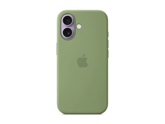 Apple Back cover  |  Apple  |  iPhone 17  |  Silicone  |  Light Moss  |  MagSafe