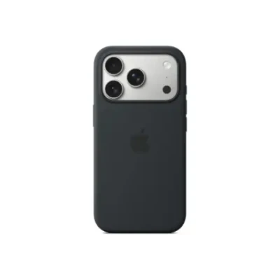 Apple Back cover  |  Apple  |  iPhone 17 Pro  |  Silicone  |  Black  |  MagSafe
