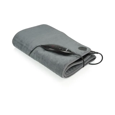Tristar elektriskais sēdekļa spilvens, 110 x 40 cm  |  BW-4772  |  Sildīšanas līmeņu skaits 6  |  Personu skaits 1  |  Mazgājams  |  Tālvadība  |  Fleece  |  100 W  |  Pelēks