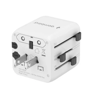 Gembird Universal travel power adapter  |  TPA-INT-01-W  |  Travel adapter