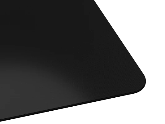 Genesis Carbon 500 Hyper Logo  |  Mouse pad  |  600 x 1200 x 2.5 mm  |  Black