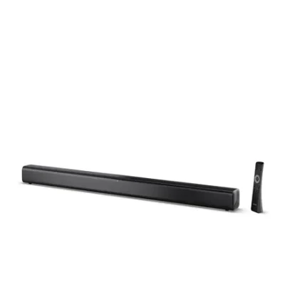 Sharp 2.0 Звуковая панель  |  HT-SB145  |  150 Вт  |  Bluetooth  |  Черный  |  Беспроводное соединение
