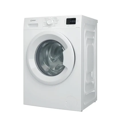 INDESIT Washing machine  |  IM 762 MY TIME EE  |  Energy efficiency class A  |  Front loading  |  Washing capacity 7 kg  |  1200 RPM  |  Depth 50 cm  |  Width 60 cm  |  Display  |  Digit  |  Steam function  |  White