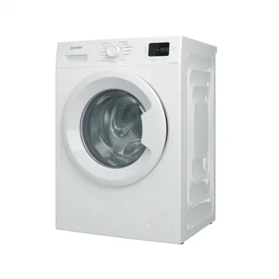 INDESIT Washing Machine  |  IM 864 MY TIME EE  |  Energy efficiency class A  |  Front loading  |  Washing capacity 8 kg  |  1400 RPM  |  Depth 54.6 cm  |  Width 60 cm  |  Display  |  Digit  |  Steam function  |  White