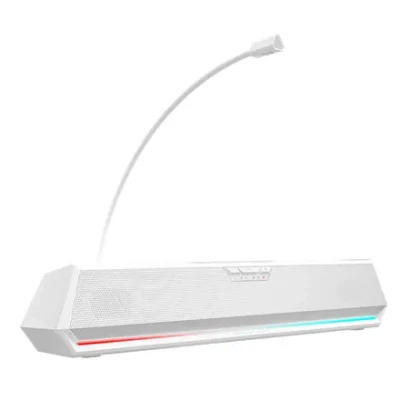 Edifier 7.1 Surround Gaming Speaker  |  G1500 BAR  |  Bluetooth  |  White  |  Wireless connection