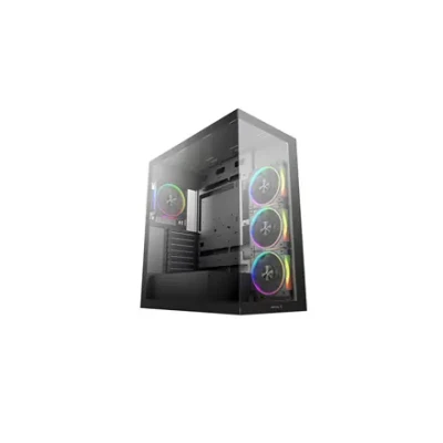 Deepcool Case  |  CG580 4F V2  |  Black  |  ATX  |  Power supply included No