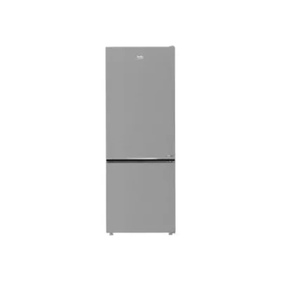 BEKO Refrigerator  |  B3RCNE564HXB  |  Energy efficiency class E  |  Free standing  |  Combi  |  Height 192 cm  |  No Frost system  |  Fridge net capacity 340 L  |  Freezer net capacity 150 L  |  Display  |  39 dB  |  Stainless steel