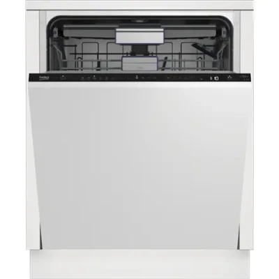 BEKO Dishwasher  |  BDIN36532  |  Built-in  |  Width 60 cm  |  Number of place settings 15  |  Number of programs 6  |  Energy efficiency class D  |  Display  |  White
