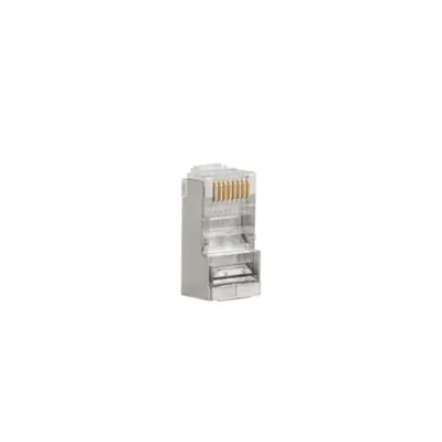 Lanberg  |  RJ45 Cat. 5 / 5e FTP Plug 8P8C, 100 pcs  |  Transparent